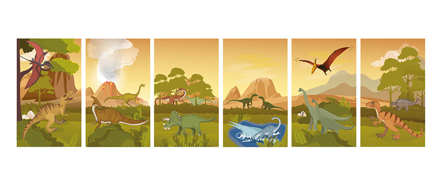 Støydempende veggpaneler - Dinosaur