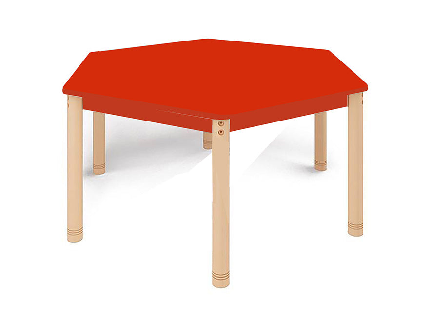 Sekskantet bord