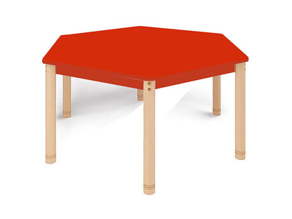 Sekskantet bord